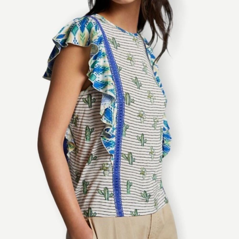 Anthropologie Conditions Apply Zofana Top size S - Picture 4 of 14